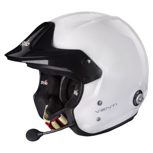 Casque Stilo Venti Trophy Rally Snell 2020 blanc/noir