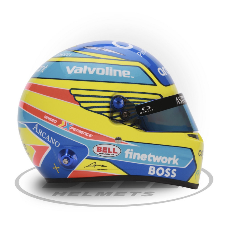 BELL 2024 Fernando ALONSO mini helmet - BEL-24-ALONSO - 4100308 - 3666618292281