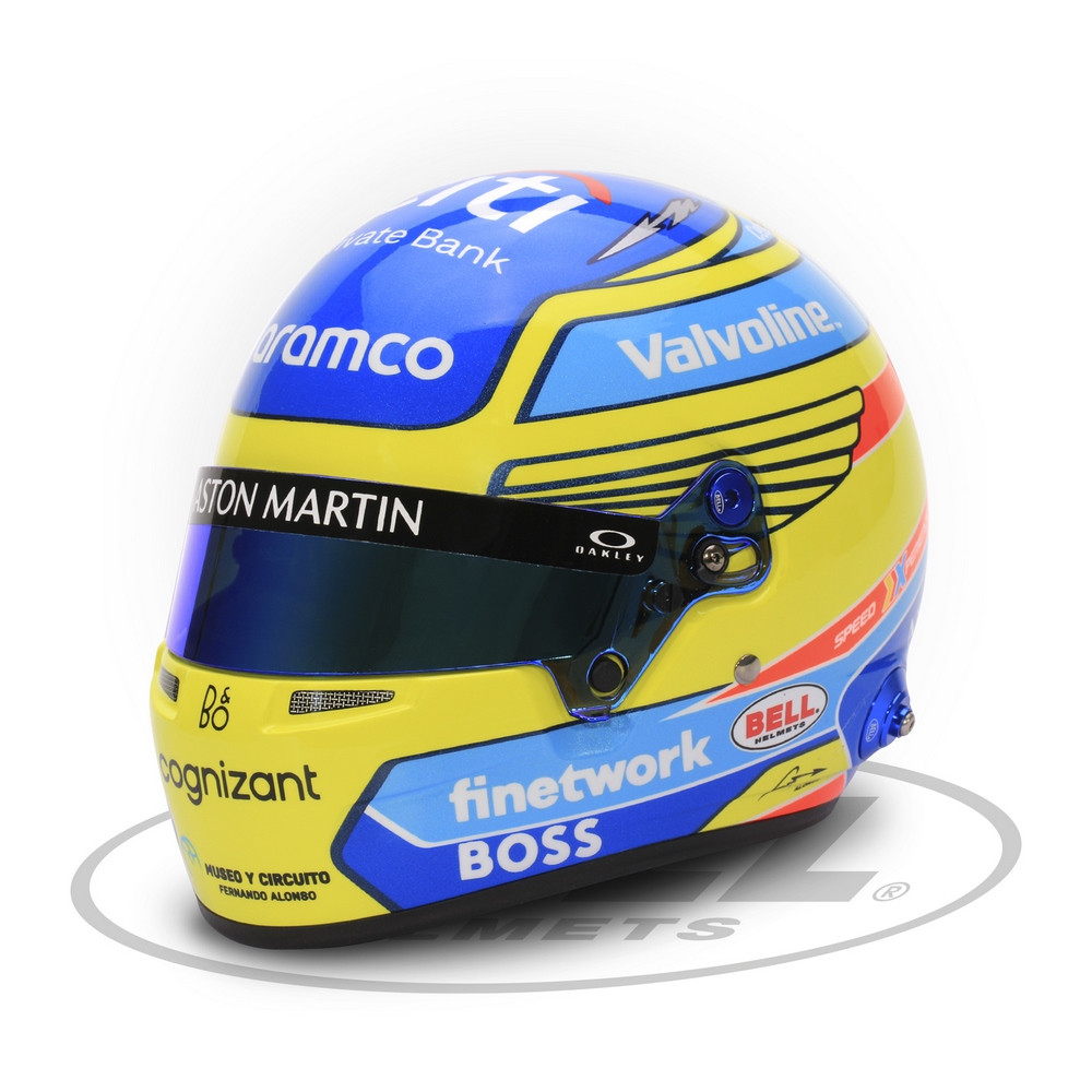 BELL 2024 Fernando ALONSO mini helmet - BEL-24-ALONSO - 4100308 - 3666618292281