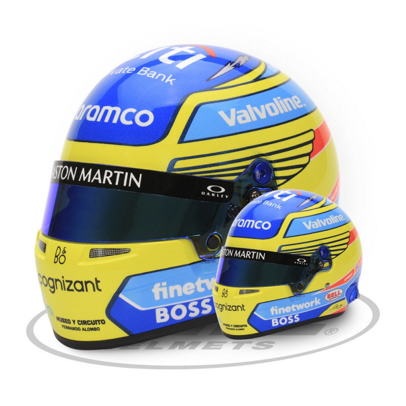 Mini casque BELL 2024 Fernando ALONSO - BEL-24-ALONSO - 4100308 - 3666618292281