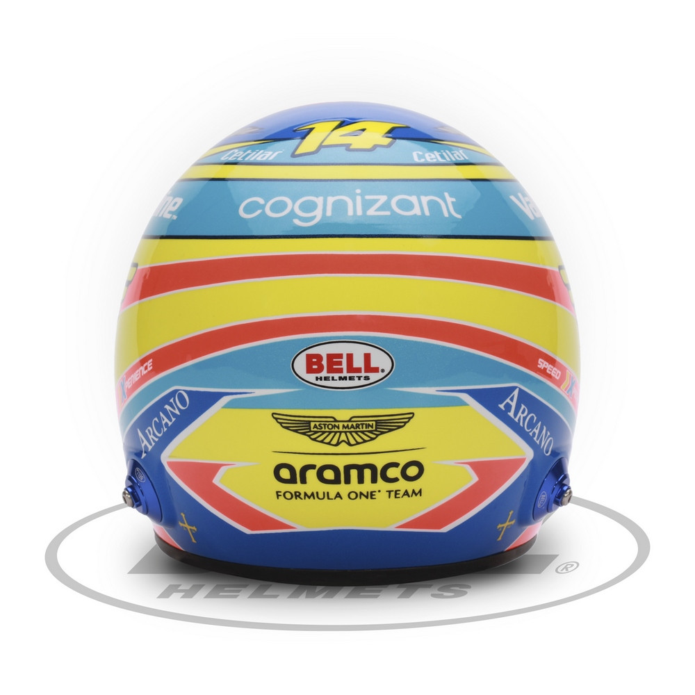Mini casque BELL 2024 Fernando ALONSO - BEL-24-ALONSO - 4100308 - 3666618292281