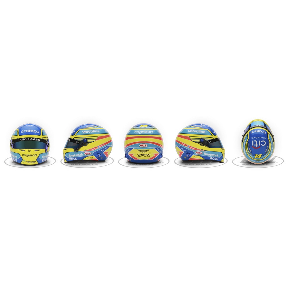 Mini casco BELL 2024 Fernando ALONSO - BEL-24-ALONSO - 4100308 - 3666618292281