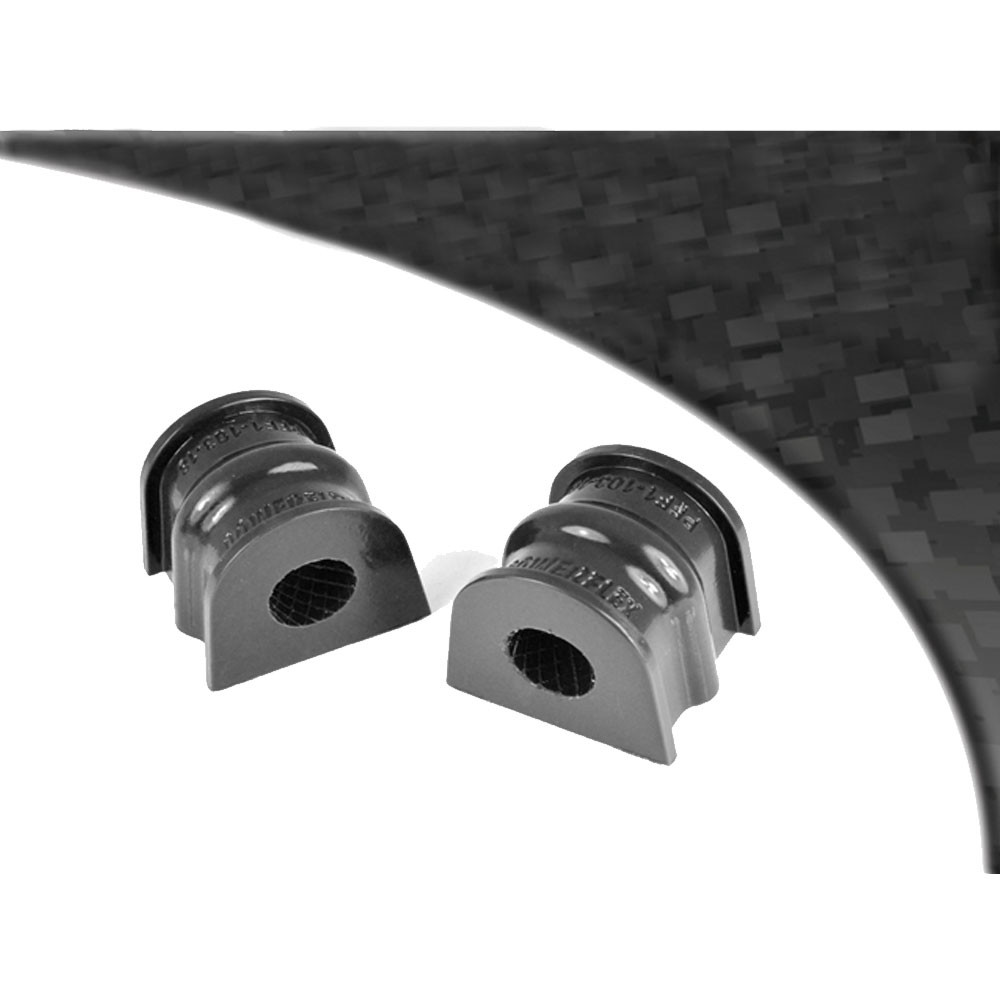 Silent-Bloc Powerflex Black Stabilisator vorne auf Chassis 18mm Alfa Romeo Alfasud, Alfasud Sprint (71-1989), 33 (1983-1995) - PF-F110318-2N - PFF1-103-18BLK - 5055676531308