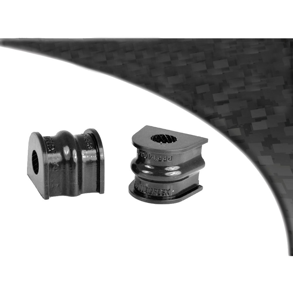 Silent-Bloc Powerflex Black Stabilisator vorne auf Chassis 22mm Alfa Romeo Alfasud, Alfasud Sprint (71-1989), 33 (1983-1995) - PF-F110322-2N - PFF1-103-22BLK - 5055676531322