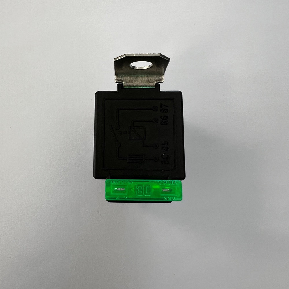 Relè 30 Amps 12V Fusibile 4 Spille - VAL-REL514 - 3276426438209