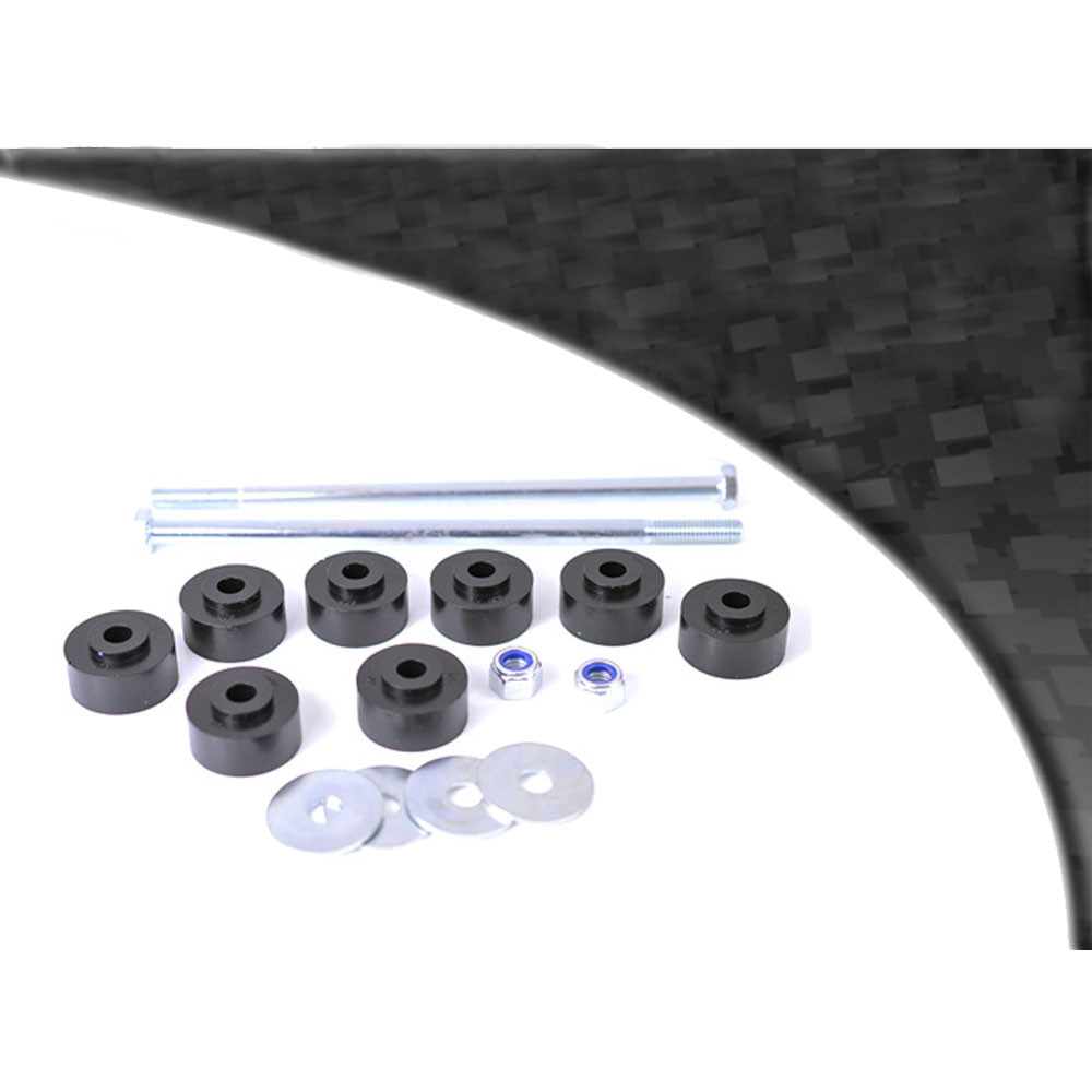 Powerflex bushes for Front Roll Bar Mounting Bolt Bush Opel Astra MK1 - Kadett D (1980 - 1985) - PF-F80308-2N - PFF80-308BLK - 5055676523402