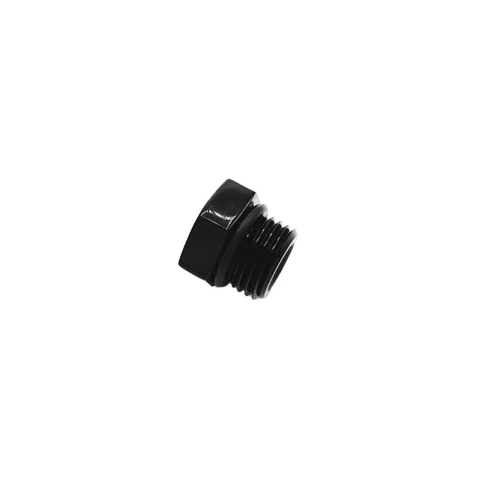 Stöpsel männlich OBP Aluminium schwarz - OBP-PLUG.D6 - OBP-PLUG-AN6