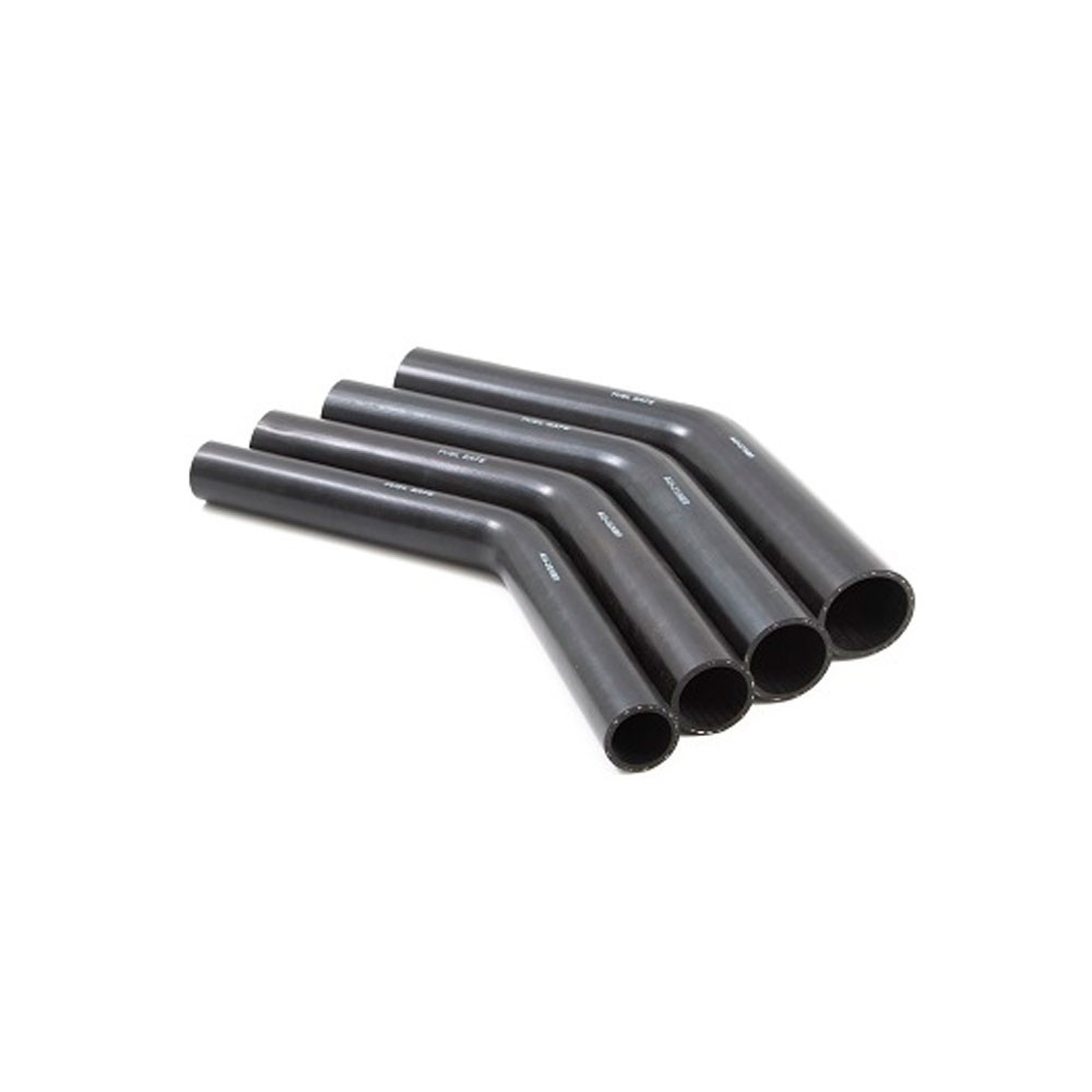 45°-Kraftstoffbogen aus NBR (Nitril Butadiene Rubber) - SH-NBR-A45.N.38 - A45-38/NBRB