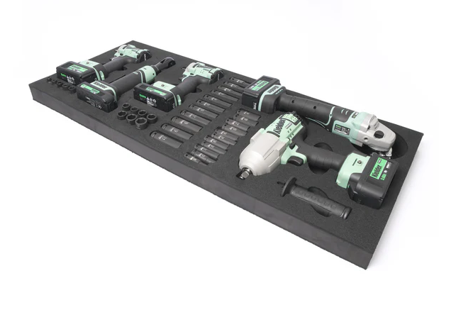 Kit di attrezzi Kielder per carrello KWT-108-01 in schiuma EVA 945x400x50 mm - KWT-108-01 - KWT-108-01EU - 3666618500805