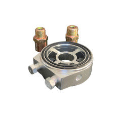 Distanziatore per sensori/sonde di temperatura e pressione d'olio in piastra sandwich