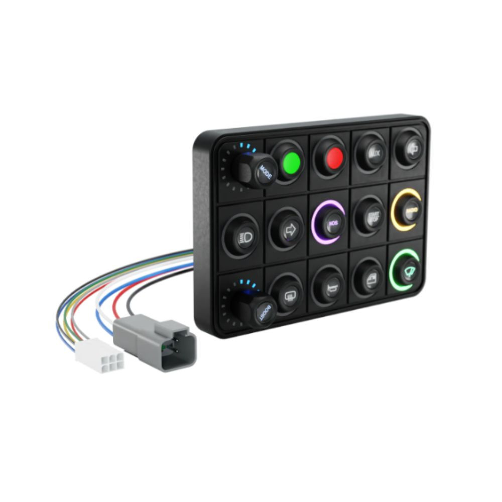 AIM Pro 15-button keypad with 2 rotary switches - AIM-RBI-B15-PRO-R - RBI-B15-PRO-R - 5056421199910