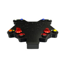 Platine de volant sans fil 10 boutons en carbone AIM