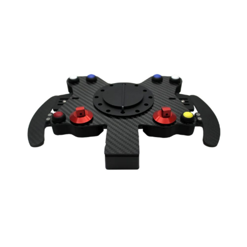 8-button carbon wireless steering wheel with AIM shift paddles - AIM-RBI-CWW-10-P - RBI-CWW-10-P - 5056421117662