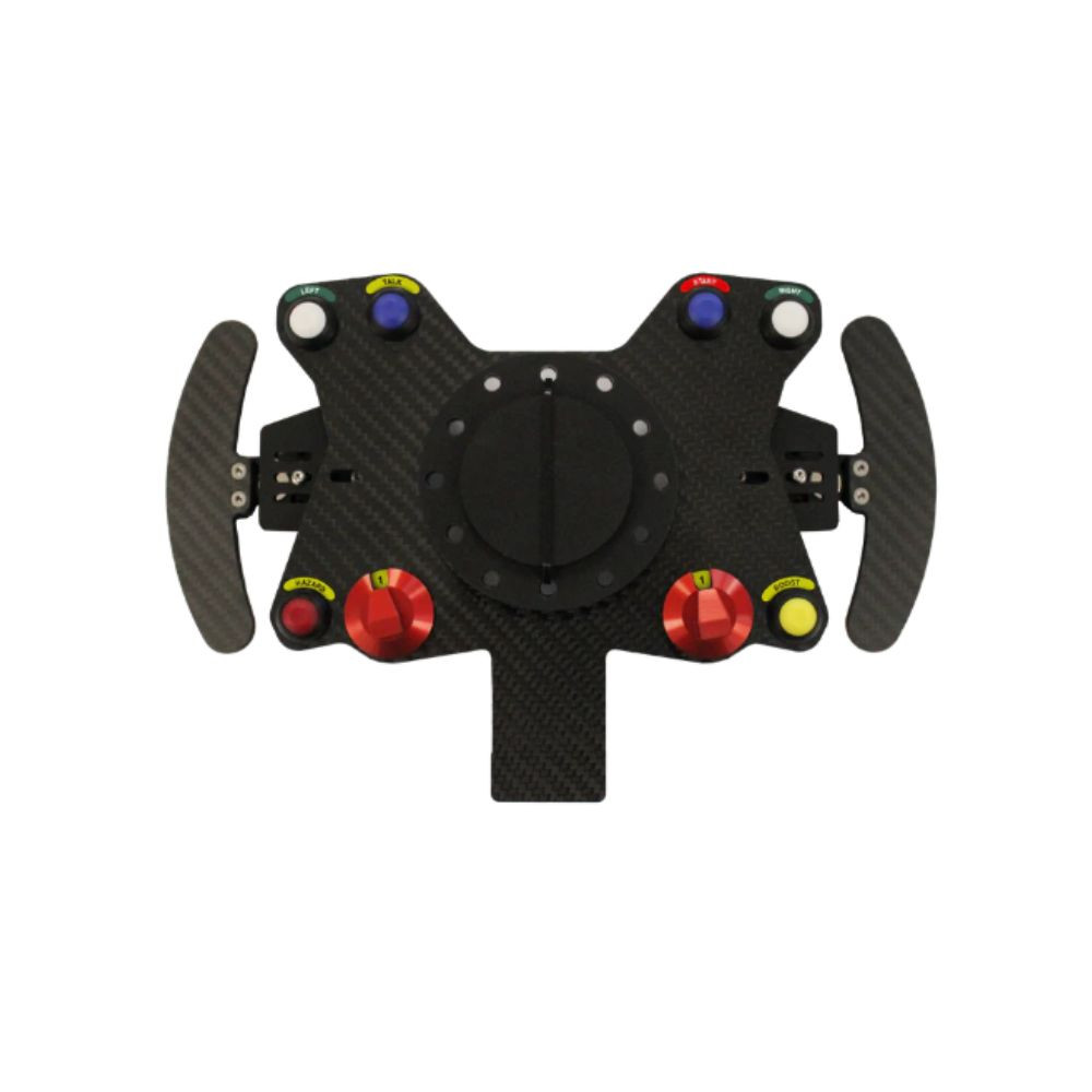 Volante wireless a 8 pulsanti in carbonio con palette del cambio AIM - AIM-RBI-CWW-10-P - RBI-CWW-10-P - 5056421117662