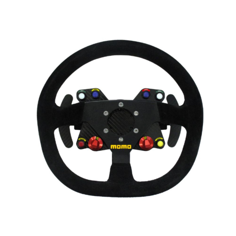 Kabellose 8-Tasten-Lenkradplatine aus Carbon mit AIM-Schaltpaddles - AIM-RBI-CWW-10-P - RBI-CWW-10-P - 5056421117662