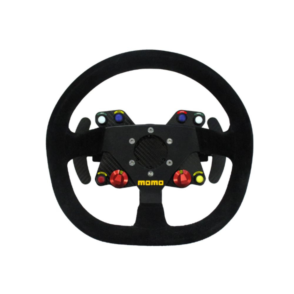 Platine de volant sans fil 8 boutons en carbone avec palettes de changement de vitesse AIM - AIM-RBI-CWW-10-P - RBI-CWW-10-P - 5056421117662