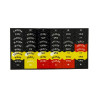 4 and 8 channel sticker sheets for AIM steering wheel circuit boards