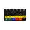 4 and 8 channel sticker sheets for AIM steering wheel circuit boards