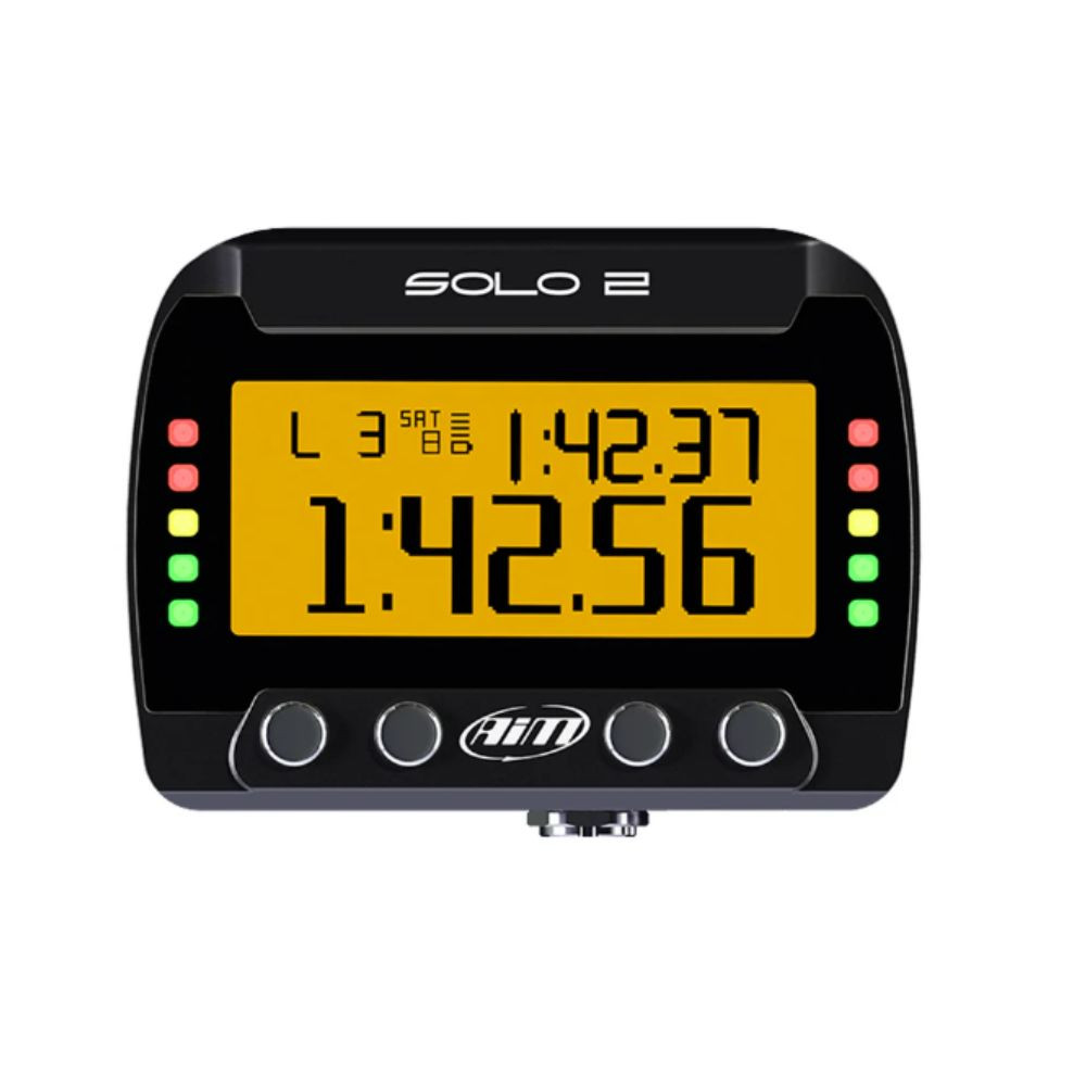 Solo 2 GPS-Stoppuhr mit integrierter Datenbank AIM 1 Port - Speicher 4GB - wiederaufladbare Lithium-Batterie - AIM-SOLO2 - SOLO2-K1 - 5056421100008