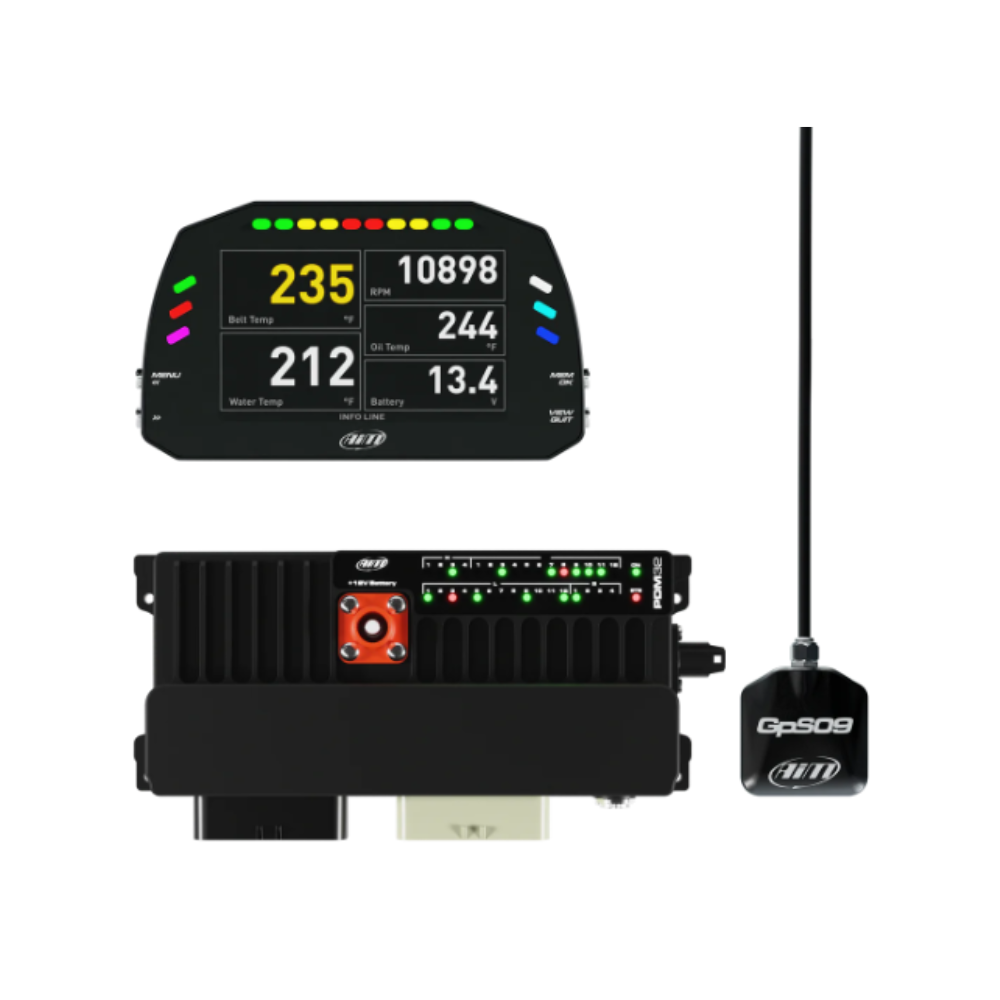 AIM PDM 32 Datenaufzeichnungskit mit 5"-Bildschirm Typ Race - AIM-PDM32-5P-RACE.TOP.4 - PDM-32-5-CR4 - 5056421117105