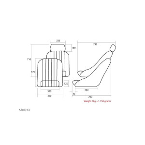 Siège COBRA Classic GT