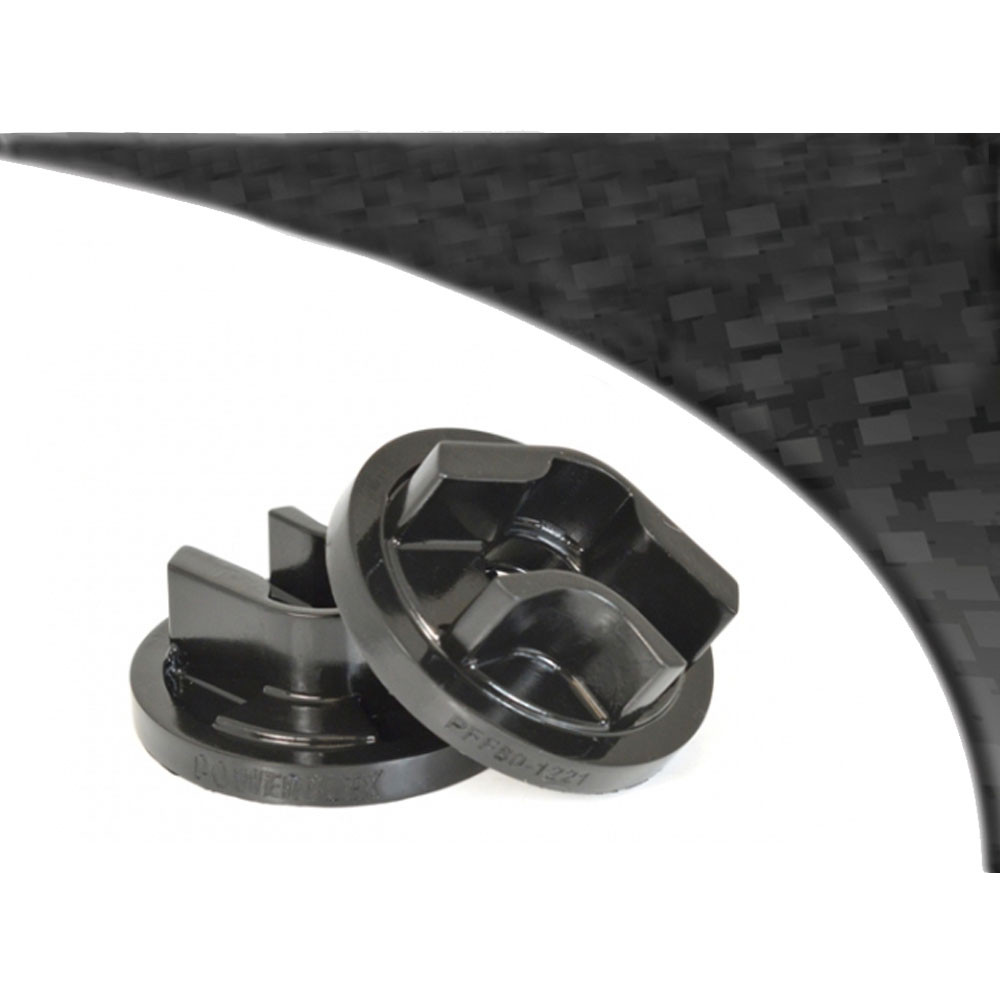 Silent-Bloc Powerflex Black Support Moteur Inférieur Arrière (79mm Option) Cadillac BLS (2005 - 2010) - PF-F801221N - PFF80-1221BLK - 5055676530547