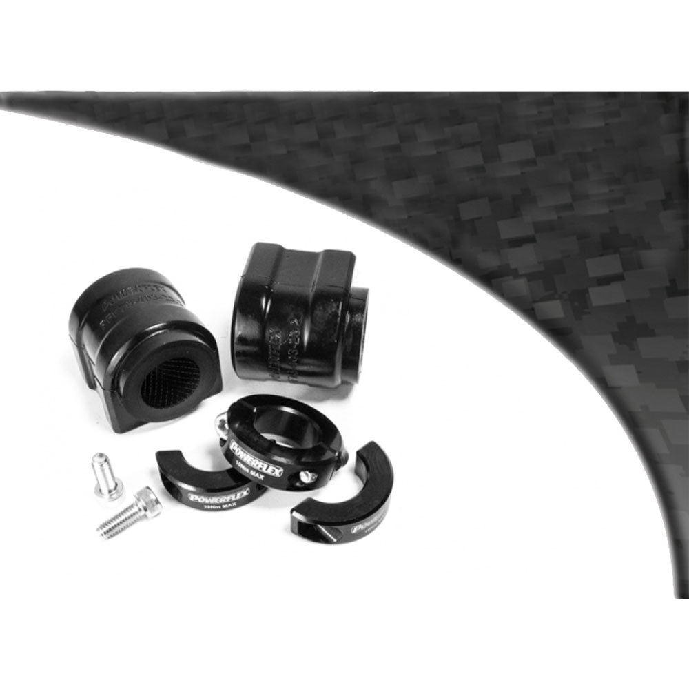 Silent bloc Powerflex Black douille de barre antiroulis arrière 21,3mm Toyota Yaris GR - PF-R76413213-2N - PFR76-413-21.3BLK - 5055676557513