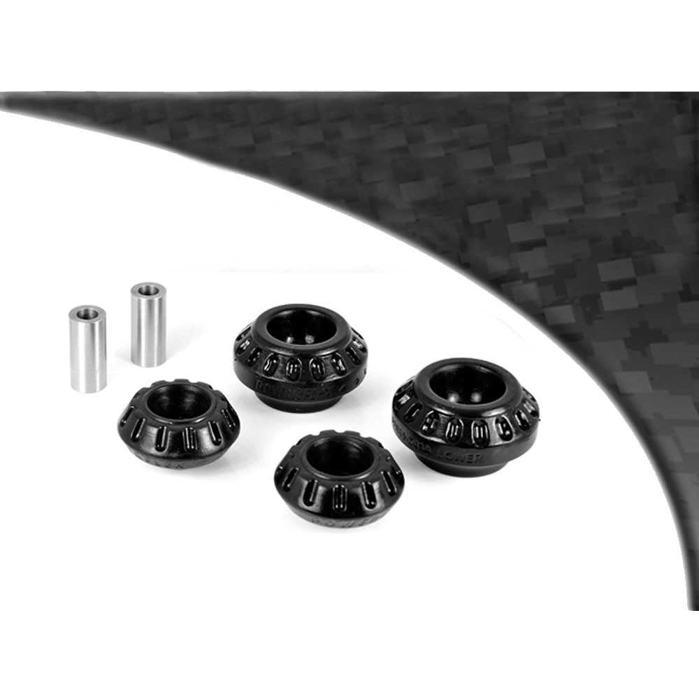 Silent-Bloc Powerflex Amortisseur Supérieur Arrière Volkswagen Golf MK1 (73 - 1985) - PF-R85241-2N - PFR85-241BLK - 5055676529176