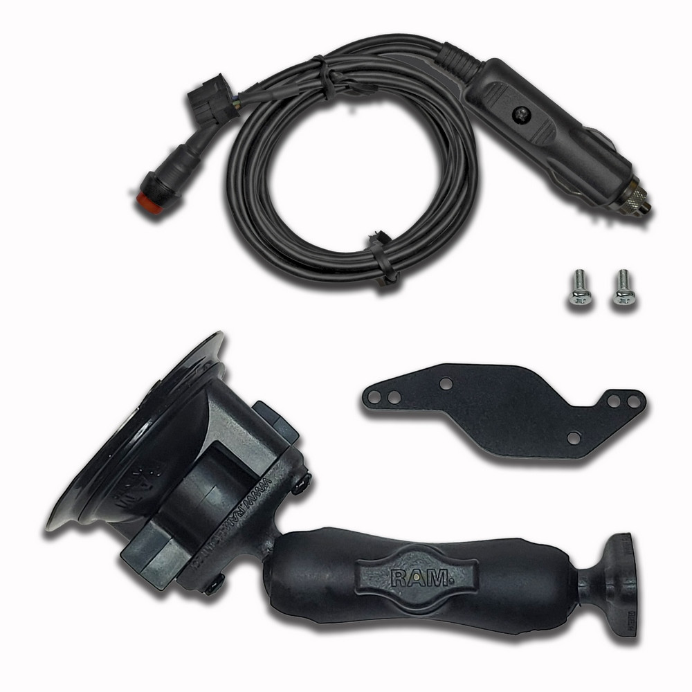 Kit support Ventouse Alimentation Allume Cigare Ordinateur de Bord Monit - MO-AC007 - AC007-1 - 3661768418406
