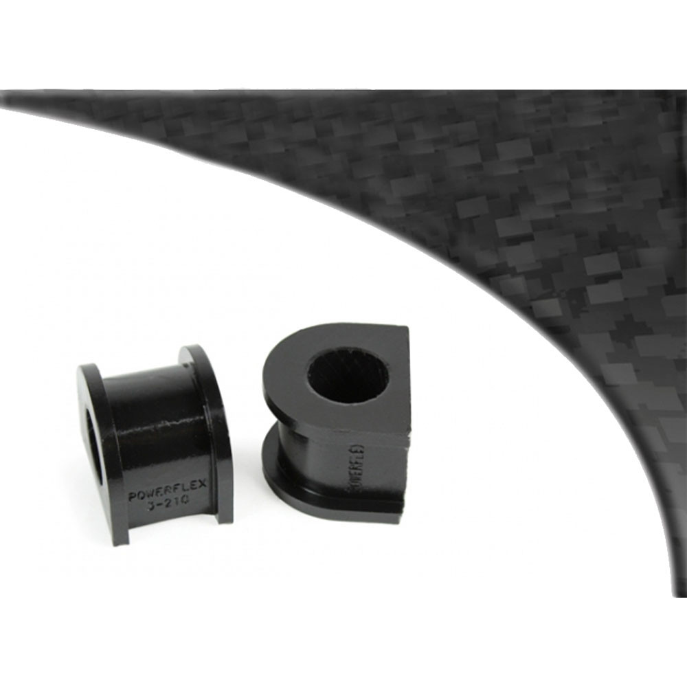 Powerflex Black Barra Stabilizzatrice Posteriore 20mm Audi A4 incluso Avant 2WD (2005 - 2008) - PF-R321020-2N - PFR3-210-20BLK - 5055676525901