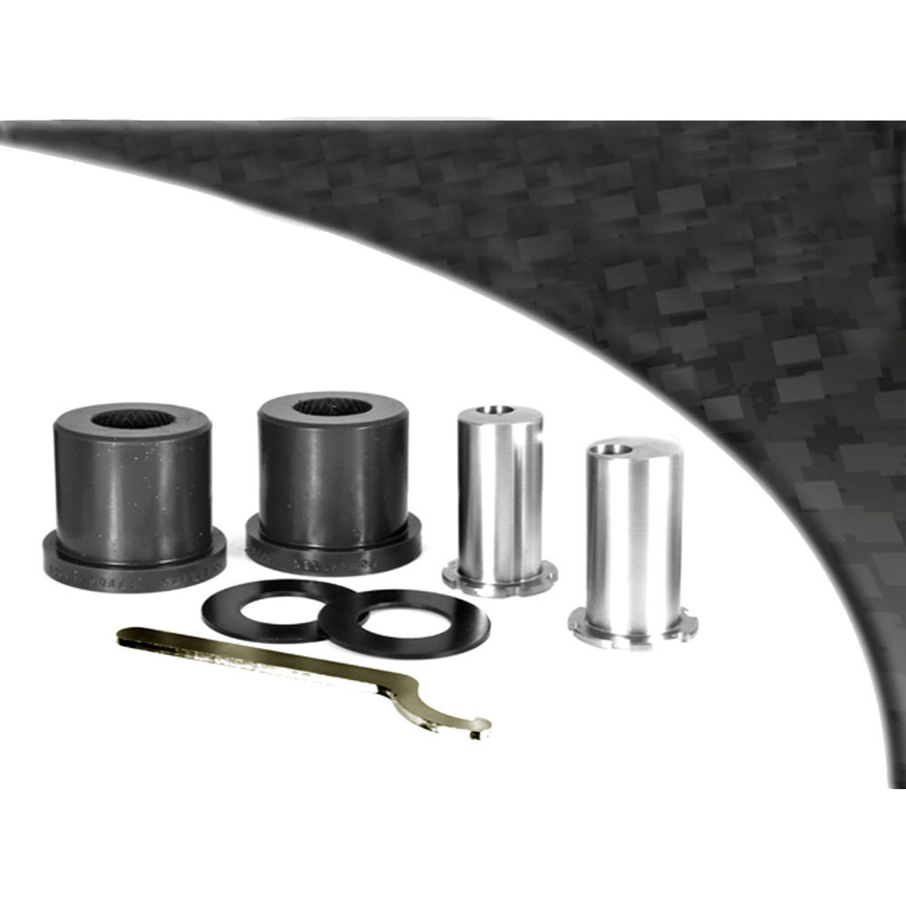 Powerflex Black Boccola Posteriore Braccio Anteriore, Incidenza Regolabile Volkswagen T5 Transporter incluso 4M (2003-2015) - PF-F851302G-2N - PFF85-1302GBLK - 5055676527073