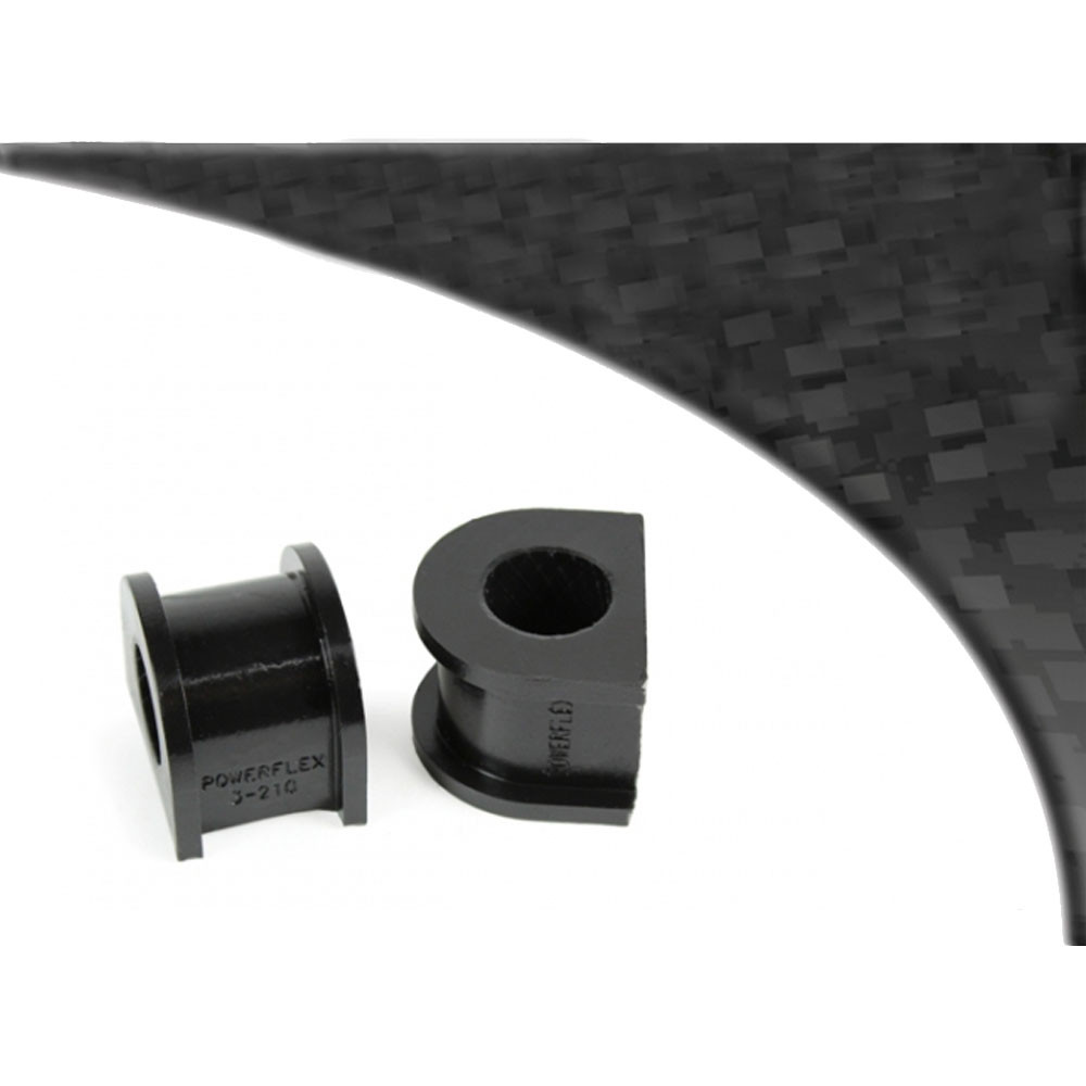 Silent-Bloc Powerflex Black Stabilisator hinten 18mm Audi A4 inkl. Avant 2WD (2005 - 2008) - PF-R321018-2N - PFR3-210-18BLK - 5055676525888