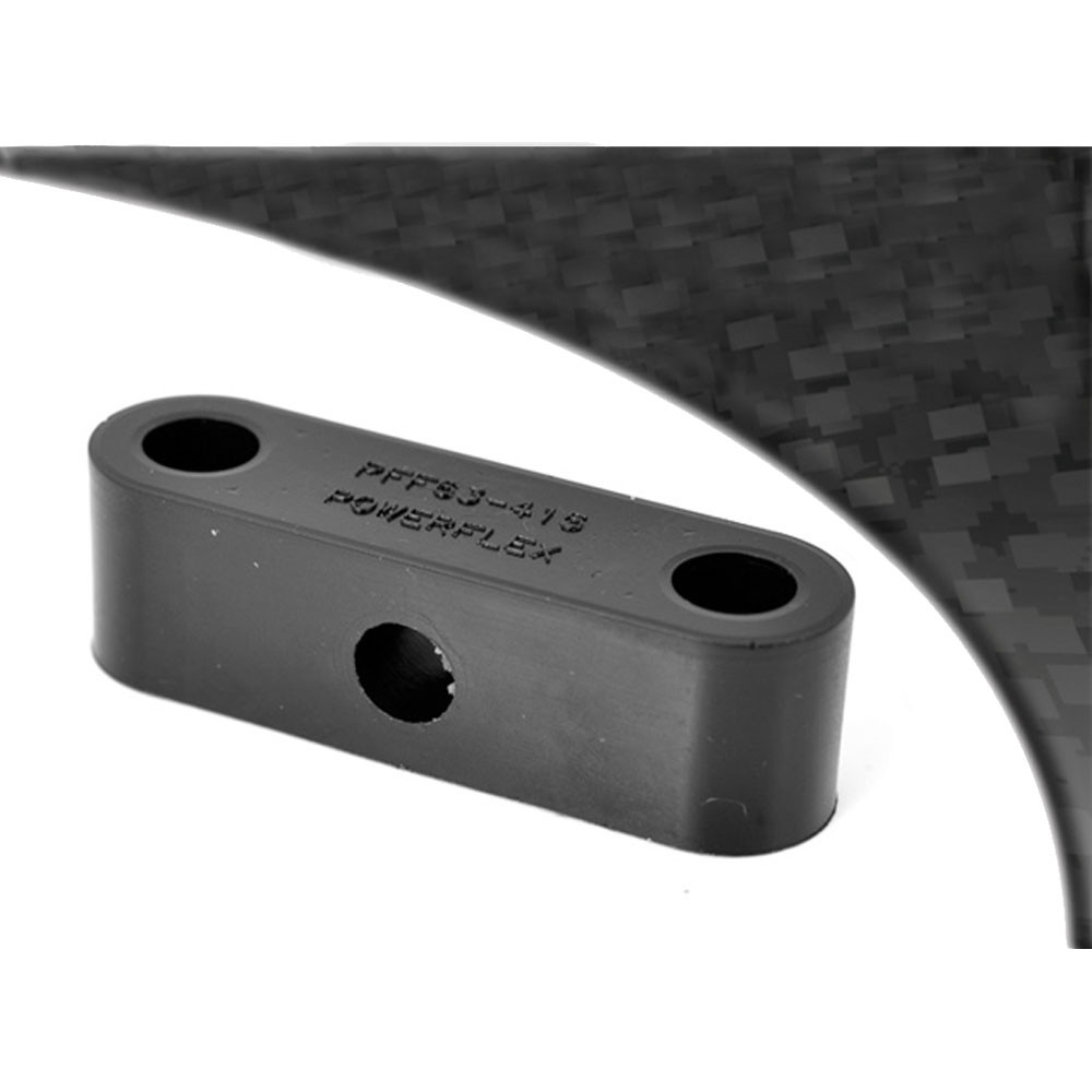 Powerflex Black Boccola Posteriore Scatola Guida a Telaio MG ZR (2001-2005) - PF-F63415N - PFF63-415BLK - 5055676521996