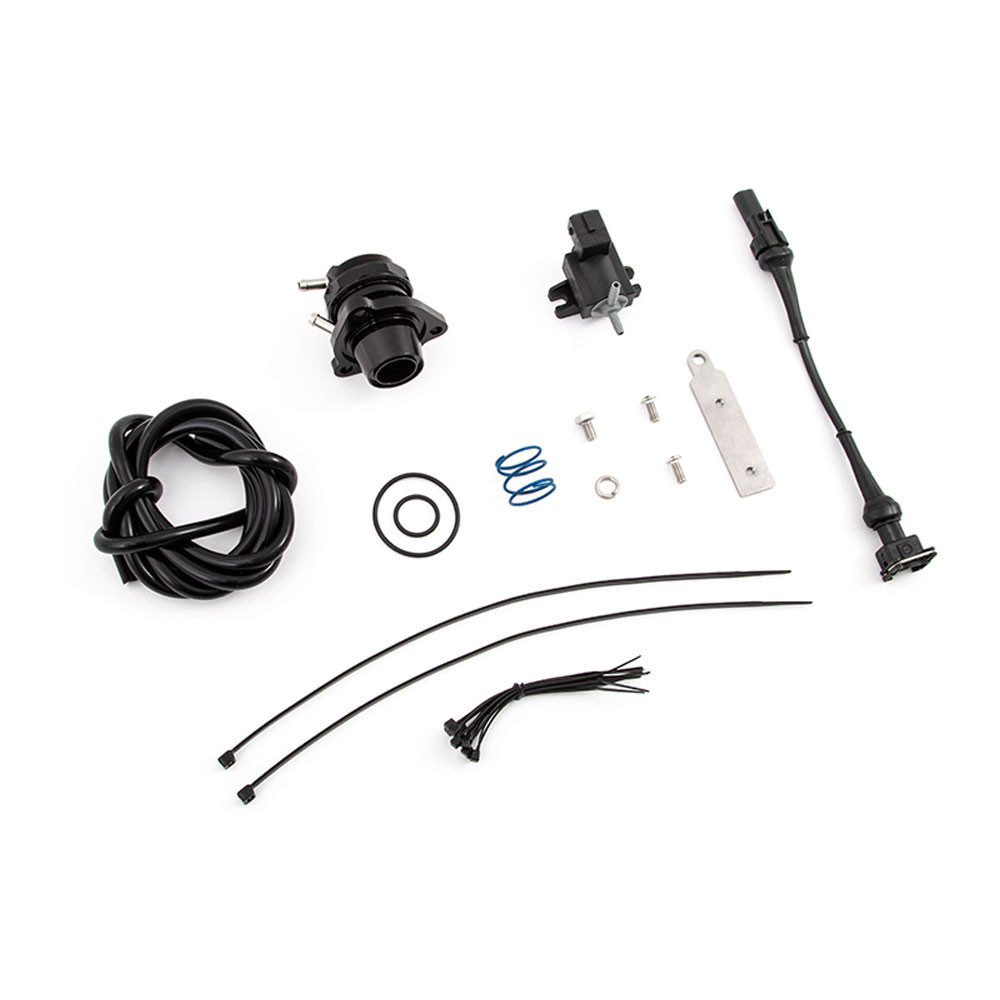 Dump valve ouverte argent Forge Audi S3 8Y / Volkswagen Golf 8 Gti - FO-FMDV32A - FMDV32A-POL - 3661768536636