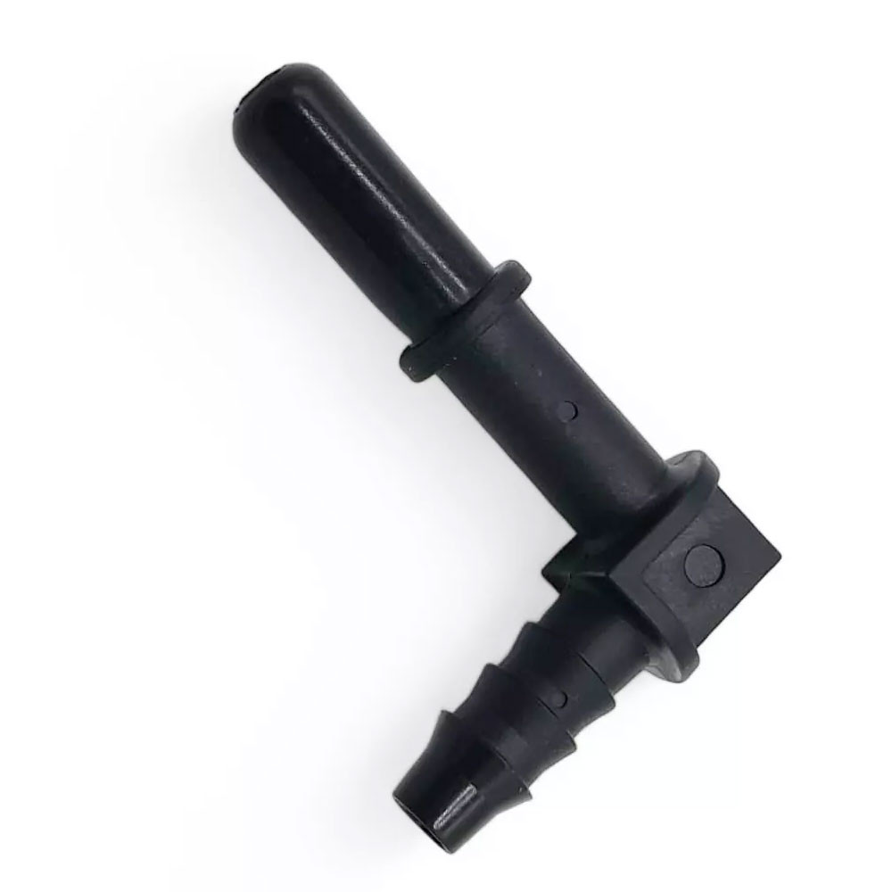 Raccordo a gomito OBP SAE J2044 diametro 7,89mm nero - OBP-OEC-10 - OBP-OEC-10 - 3666618504261