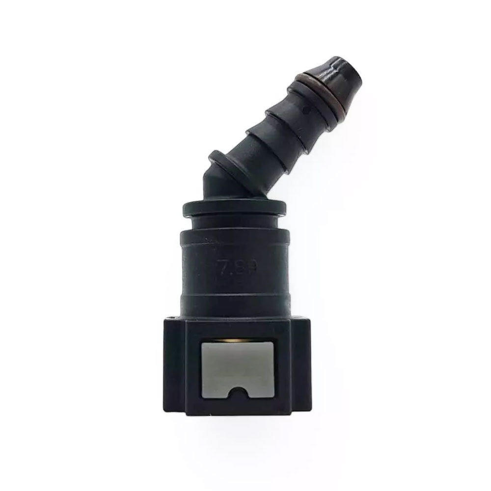 OBP SAE J0244 quick connect diameter 7,89mm OE connect to 8mm 45° black - OBP-OEC-9 - OBP-OEC-9 - 3666618504278