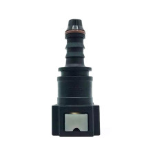 Raccord OBP SAE J0244 diamètre 7,89 connexion d'origine à 8mm droit noir