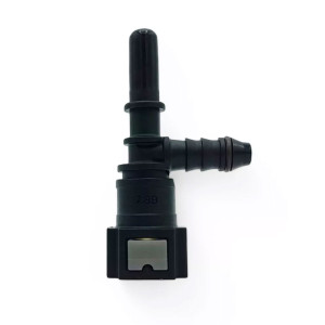 T-Anschluss 8mm OBP SAE J0244 Durchmesser 7,89 schwarz (hoher Ursprung)