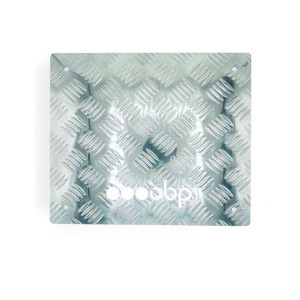 Plancher repose-pieds aluminium plat OBP 312x365x3mm