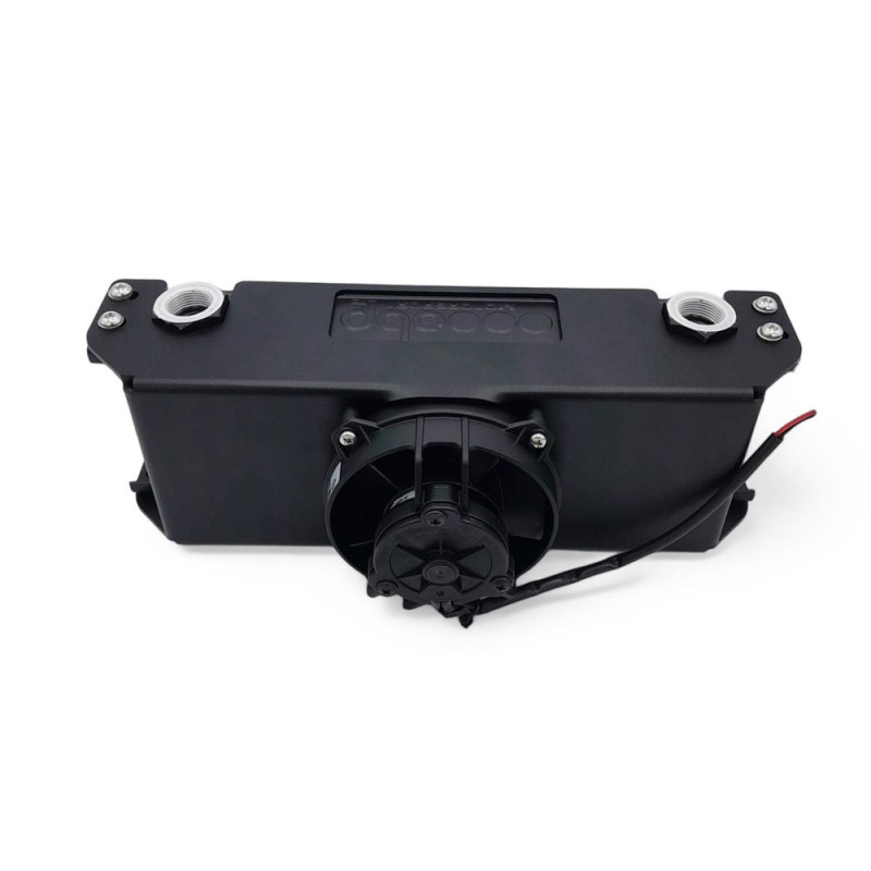 OBP 13-row oil cooler single shroud for SPAL fan - OBP-13BKT-1 - OBP13BKT-1 - 3666618509112