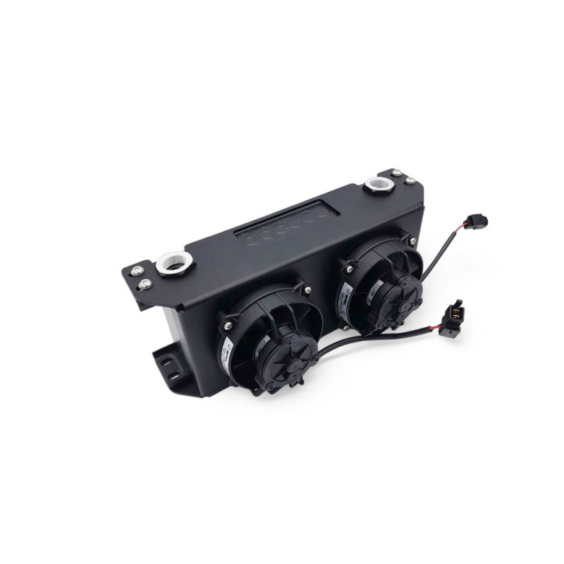 OBP 13 row oil cooler double shroud for SPAL fan - OBP-13BKT-2 - OBP13BKT-2 - 3666618509129