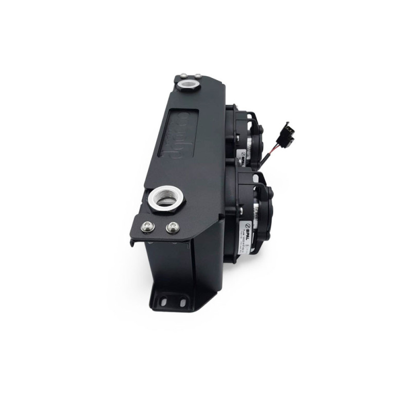 Staffa radiatore olio OBP 16 fili / ventilatore SPAL doppio - OBP-16BKT-2 - OBP16BKT-2 - 3666618509136