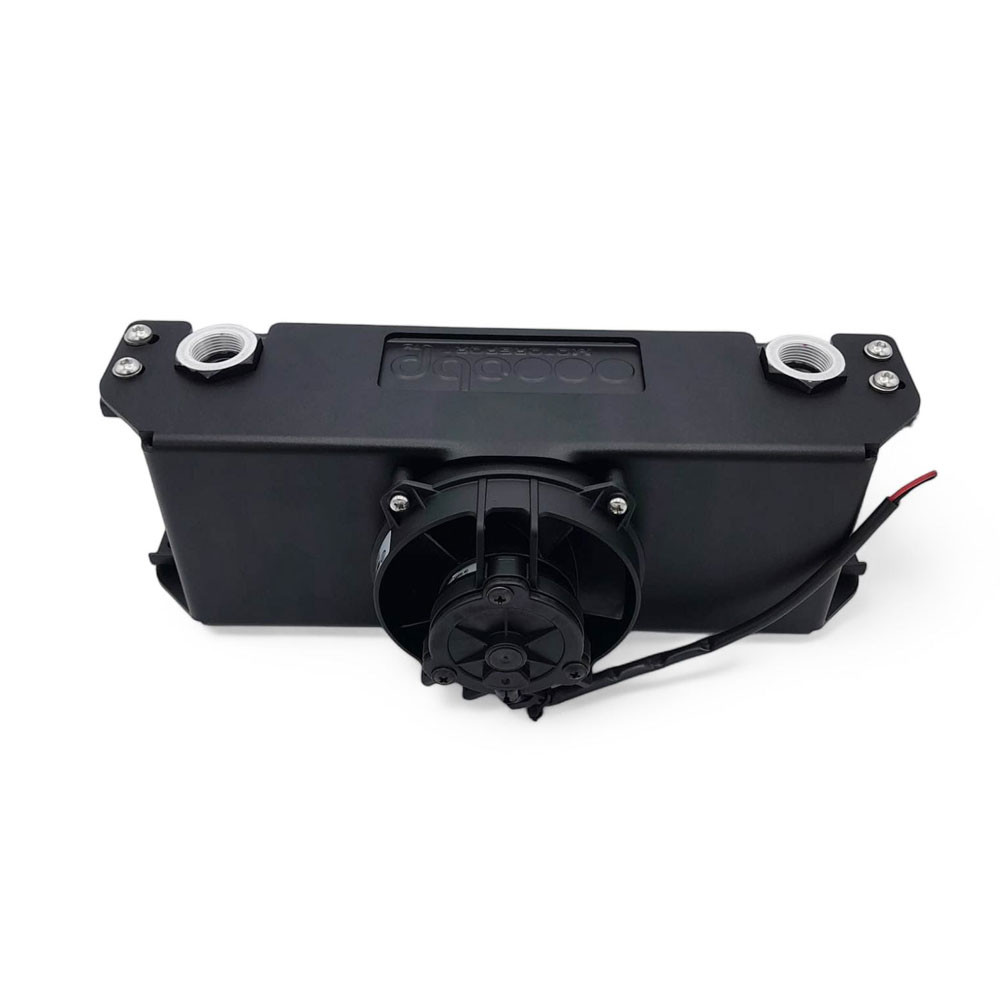 OBP 25 row oil cooler single shroud for SPAL fan - OBP-25BKT-1 - OBP25BKT-1 - 3666618509150