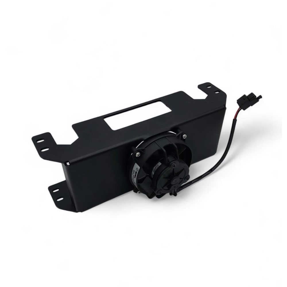 OBP 25 row oil cooler single shroud for SPAL fan - OBP-25BKT-1 - OBP25BKT-1 - 3666618509150
