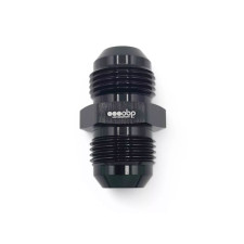 OBP black aluminum straight male adaptor