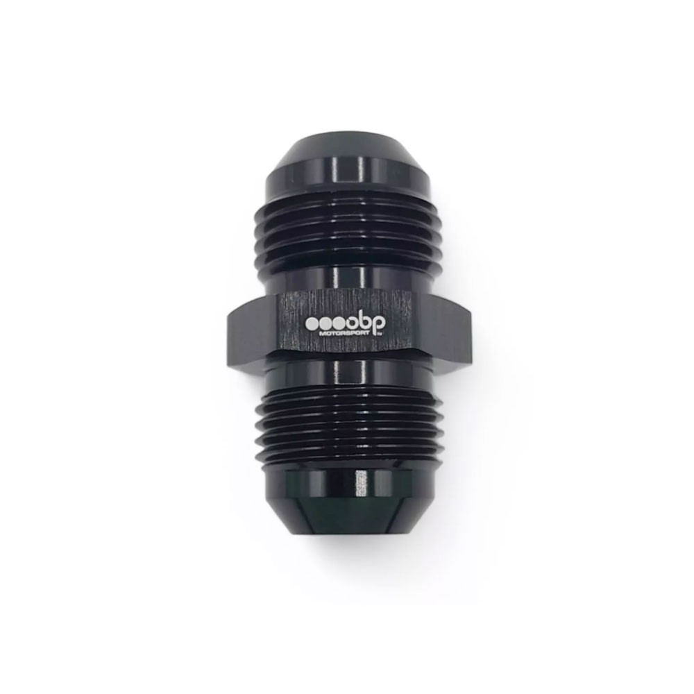 Raccord mâle droit aluminium noir OBP - OBP-A.D6 - OBP-A-6