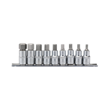 DRAPER metric socket set 1/2 hex, 55mm (9 pieces) DRAPER metric socket set 1/2 hex, 55mm (9 pieces)