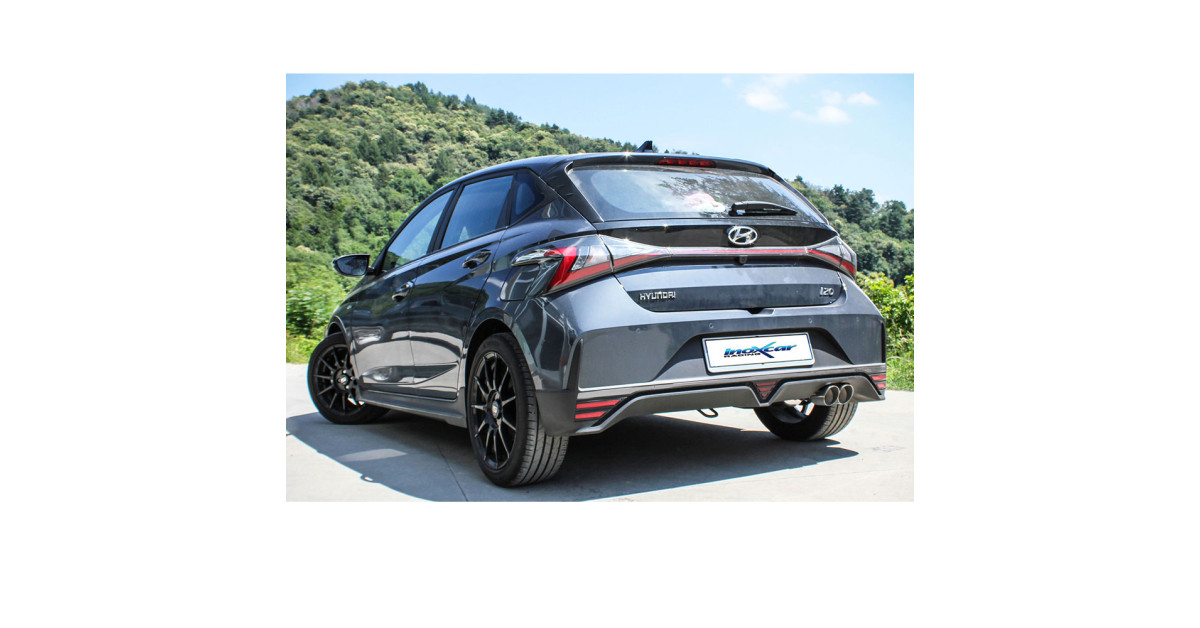 Inoxcar catpipe ( replaces OPF/GPF) Hyundai I20 N-Line 1,0 Hybrid 48v 2021-2023