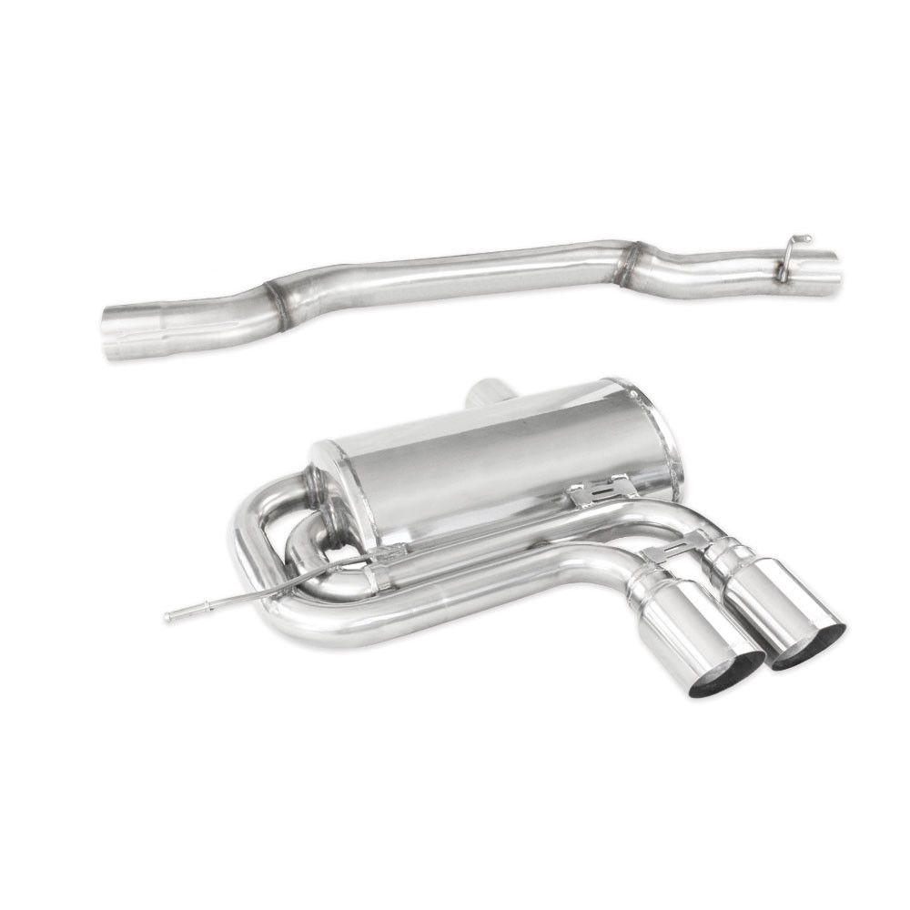 Silencieux arrière 2x90 Racing Inoxcar Mini Cooper (F57) JCW 2,0 Cabriolet 2020-2024 - IC-MICO33RA - MICO.33.RA