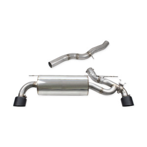 Endschalldämpfer 114mm Racing Black Ceramic Inoxcar Toyota Supra Mk5 GR 2,0 turbo nach 2020